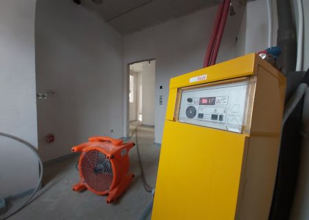 Bautrocknung mit modernsten Geräten